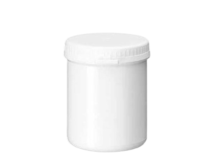Jar SNAPLOCK 150 ml TE PP + PEBD white with lid